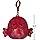 Squishmallows 3.5"" Clip-On Barella The Beta Fish, Small, Red