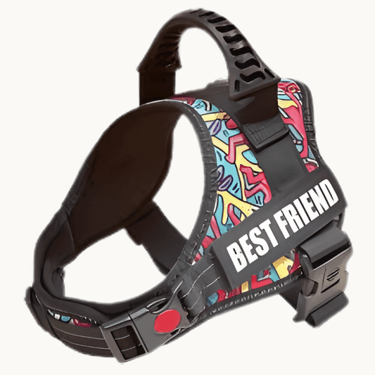 No Pull Service Dog Vest Harness Training Walking V1 - COLO