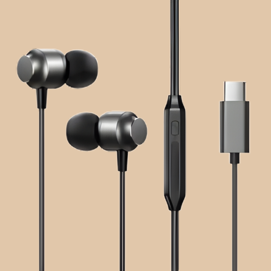 TEZO PC04D Active Noise Cancelling Type-C Earphones