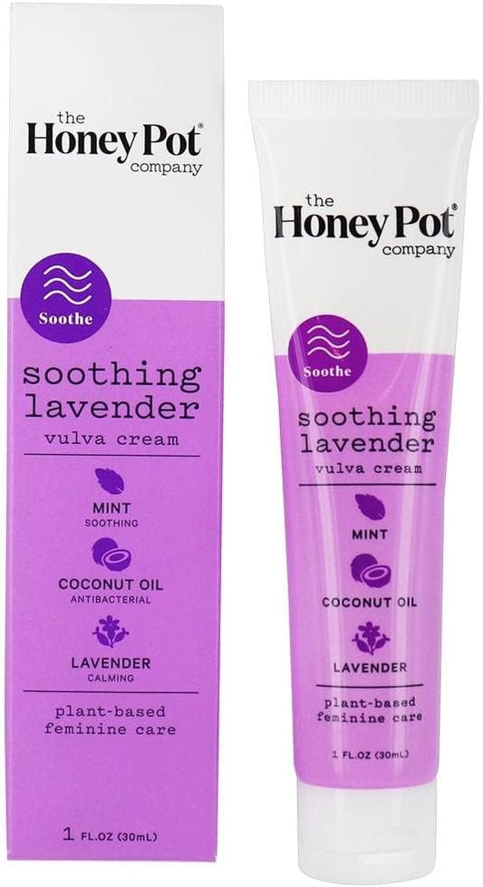 THE HONEY POT COMPANY SOOTHING LAVENDER VULVA CREAM