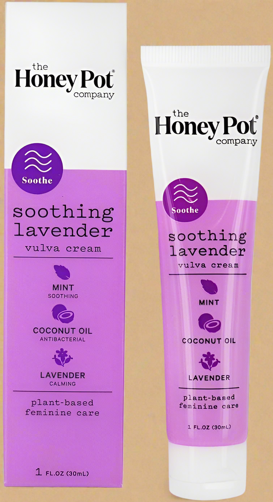 THE HONEY POT COMPANY SOOTHING LAVENDER VULVA CREAM