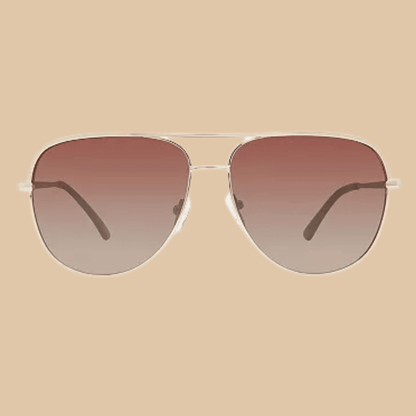 PRIVE REVAUX Stunt Blue-Light Aviator Sunglasses - COLO