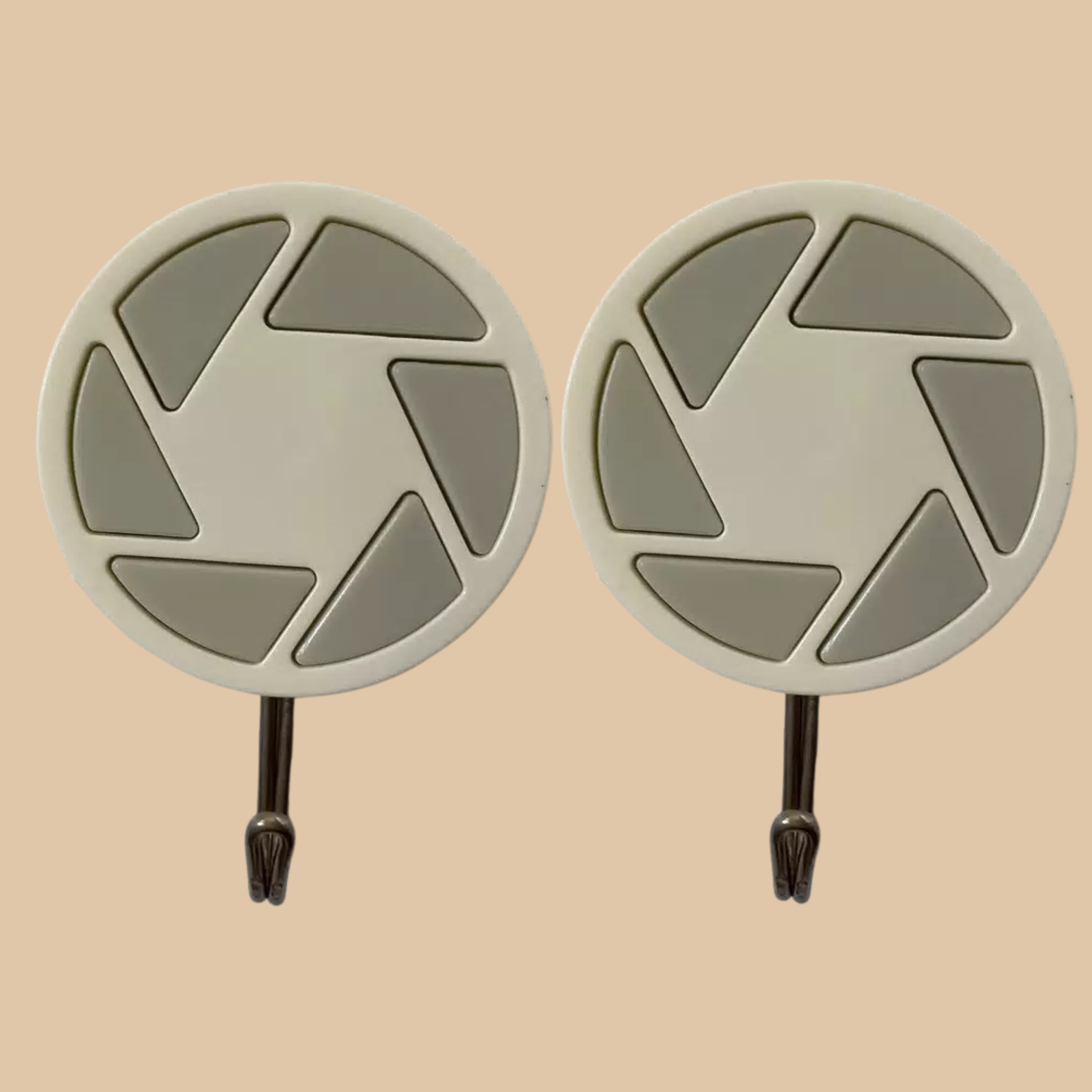 Boho Circle Shaped Hooks 2pcs