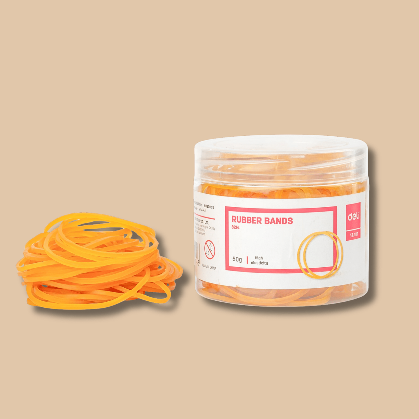 Deli 3214 Rubber Bands Office Supplies - COLO