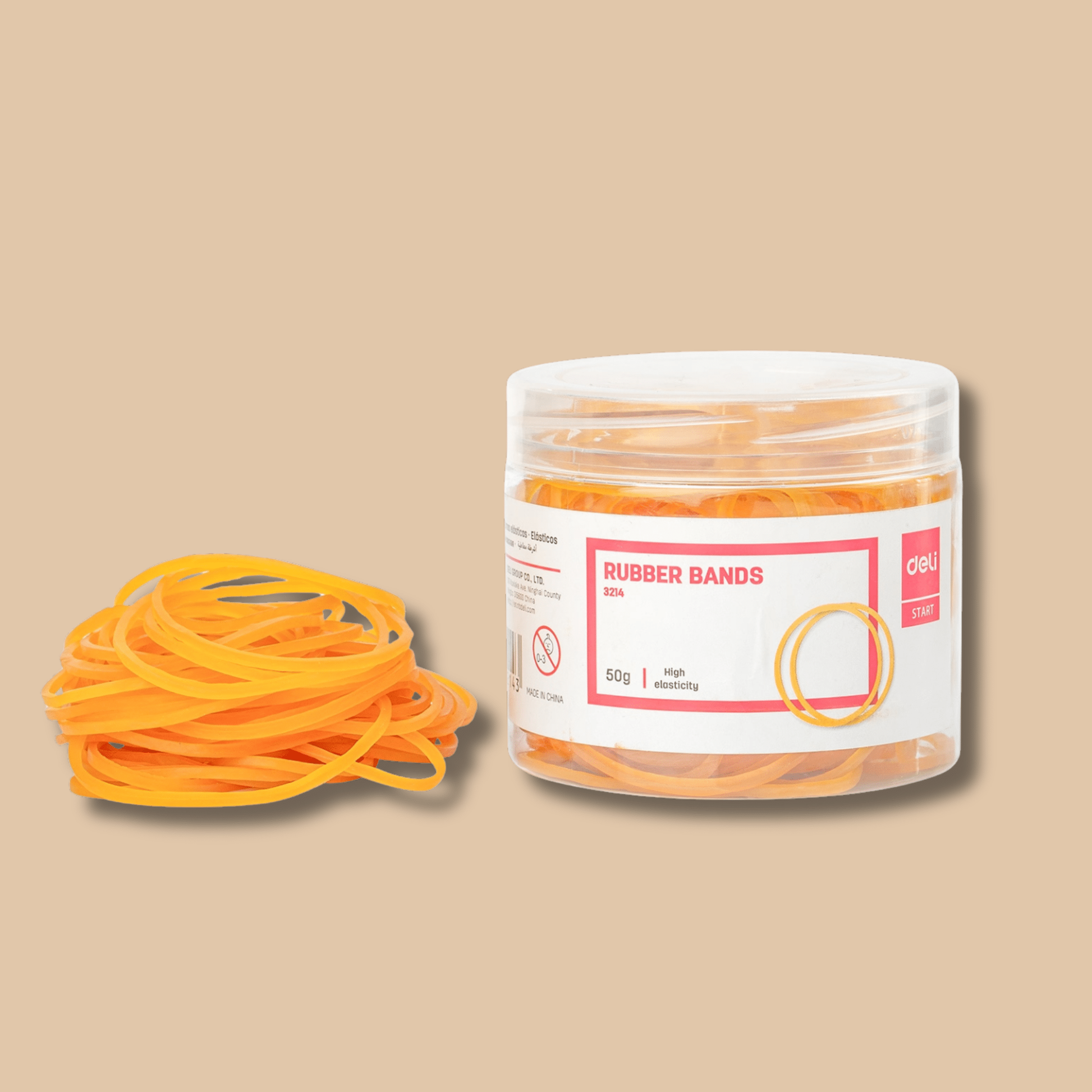 Deli 3214 Rubber Bands Office Supplies - COLO