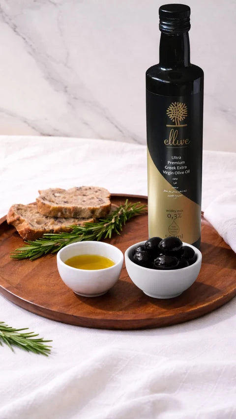 ELLIVE Ultra Premium Greek Extra Virgin Olive Oil — The Taste of Greece in Every Drop 250ML
