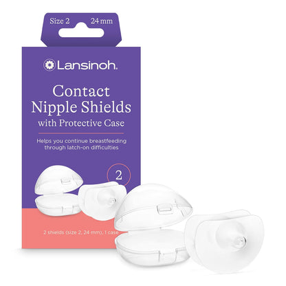 Lansinoh Nipple Shield 2-Pack (24mm)
