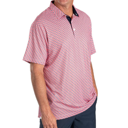 Men's Puma Golf Volition Multi Flag Polo