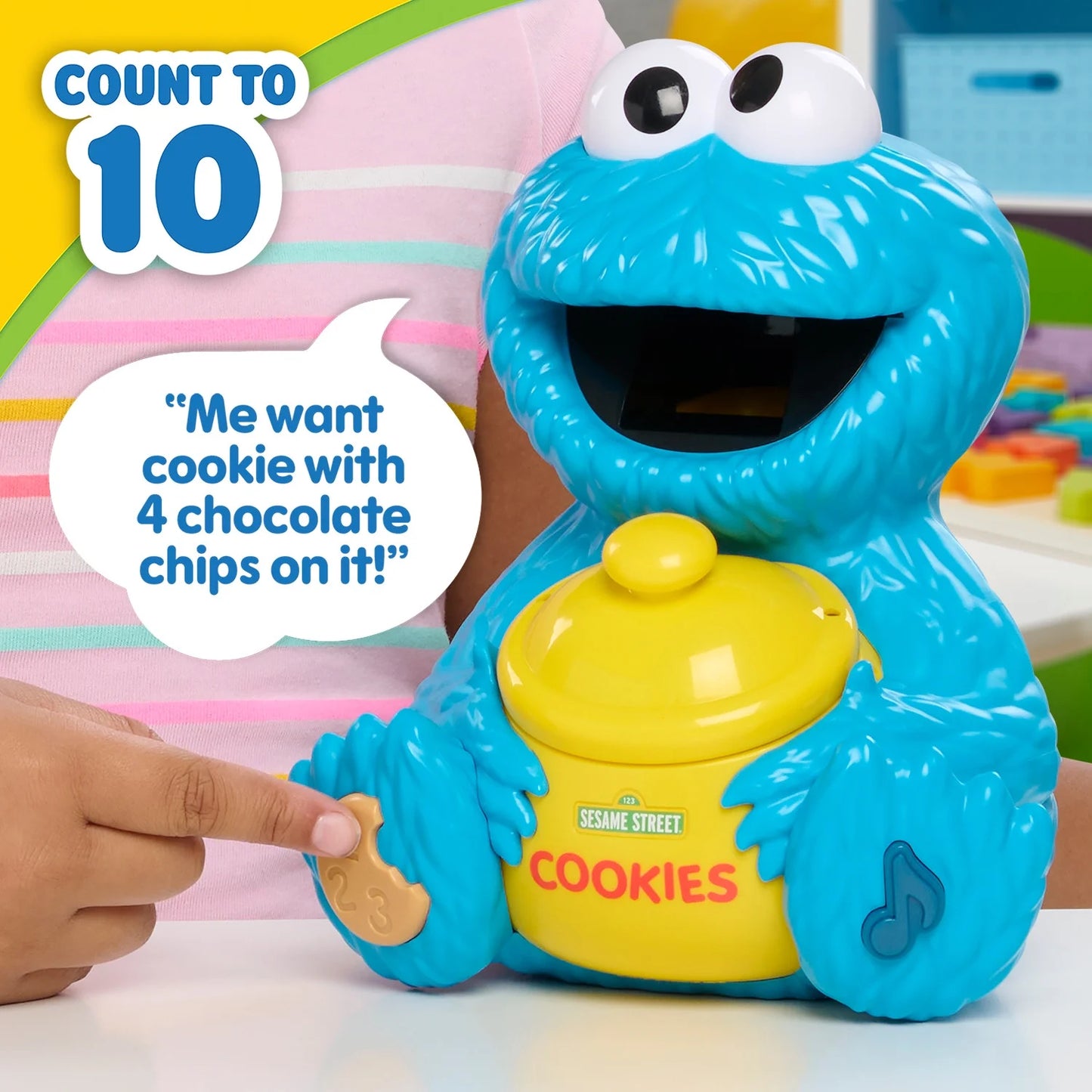 Cookie's Counting Jar, 12-Pieces, Learning and Education, Kids Toys for Ages 2 up