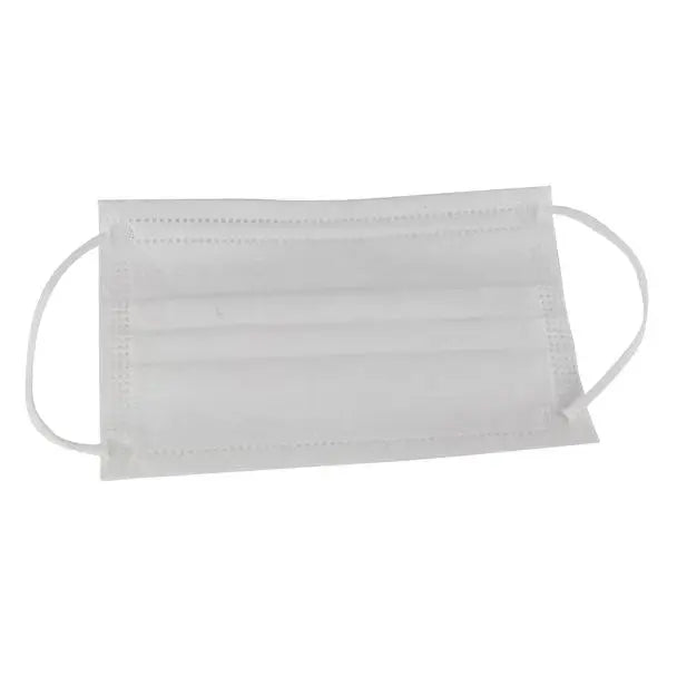 Children's Disposable Face Mask (White) (50/bx)