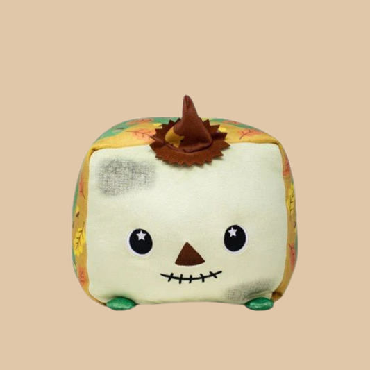 Moosh Moosh Plus Scarecrow Squish Pillow Stuffed 8" x 10"