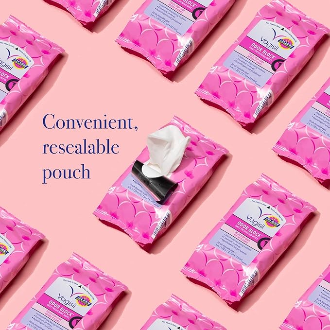 Vagisil Odor Block Daily Freshening Wipes