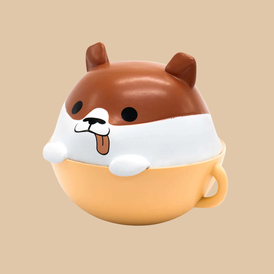 TEA*TOTS IT SMOL Teanie Tots x ITSMOL Brown Dog Cream Cup Mystery Box