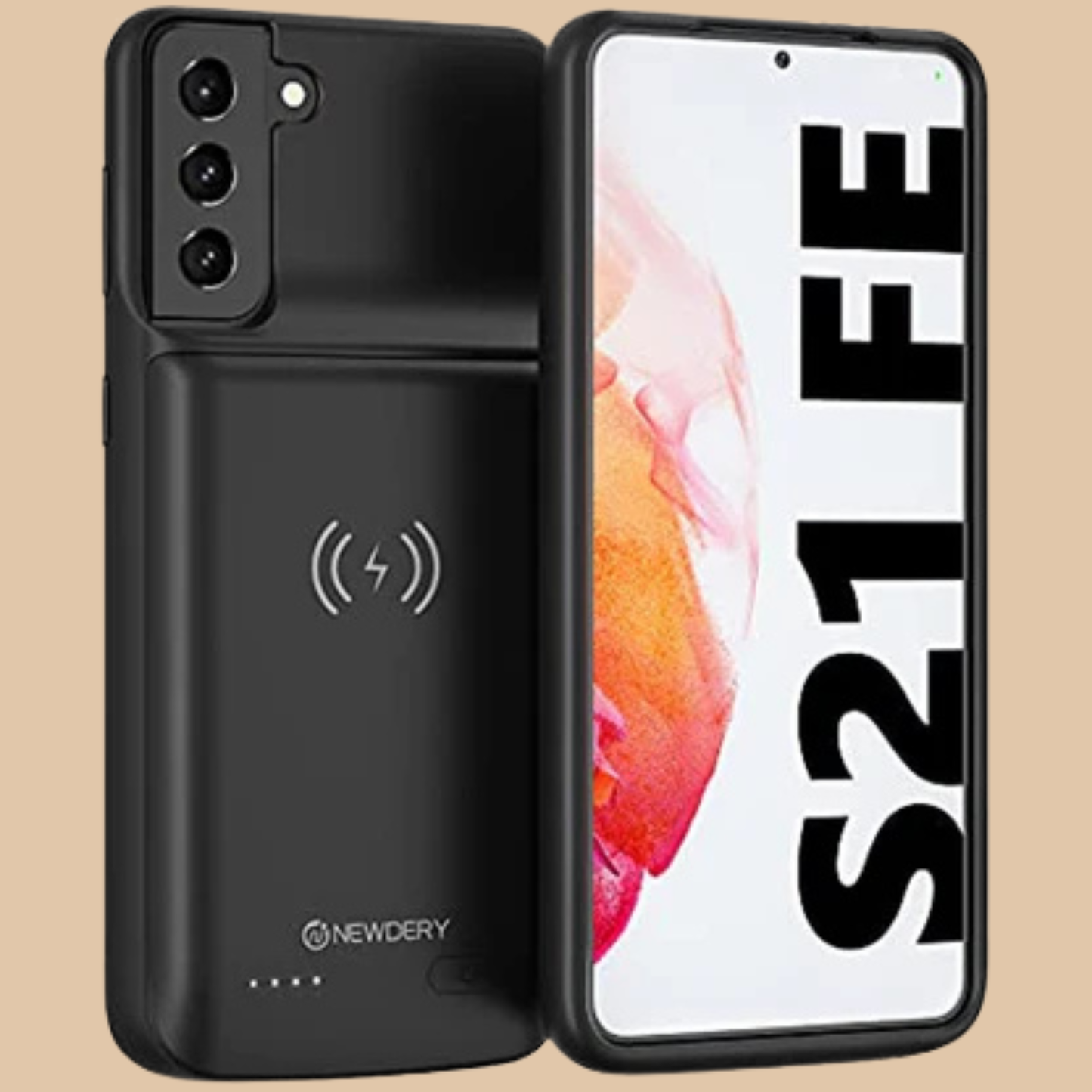 NEWDERY Galaxy S21 Plus Battery Case 10000mAh