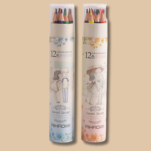 Colored Pencils Set 24PCS for Kids & Adults