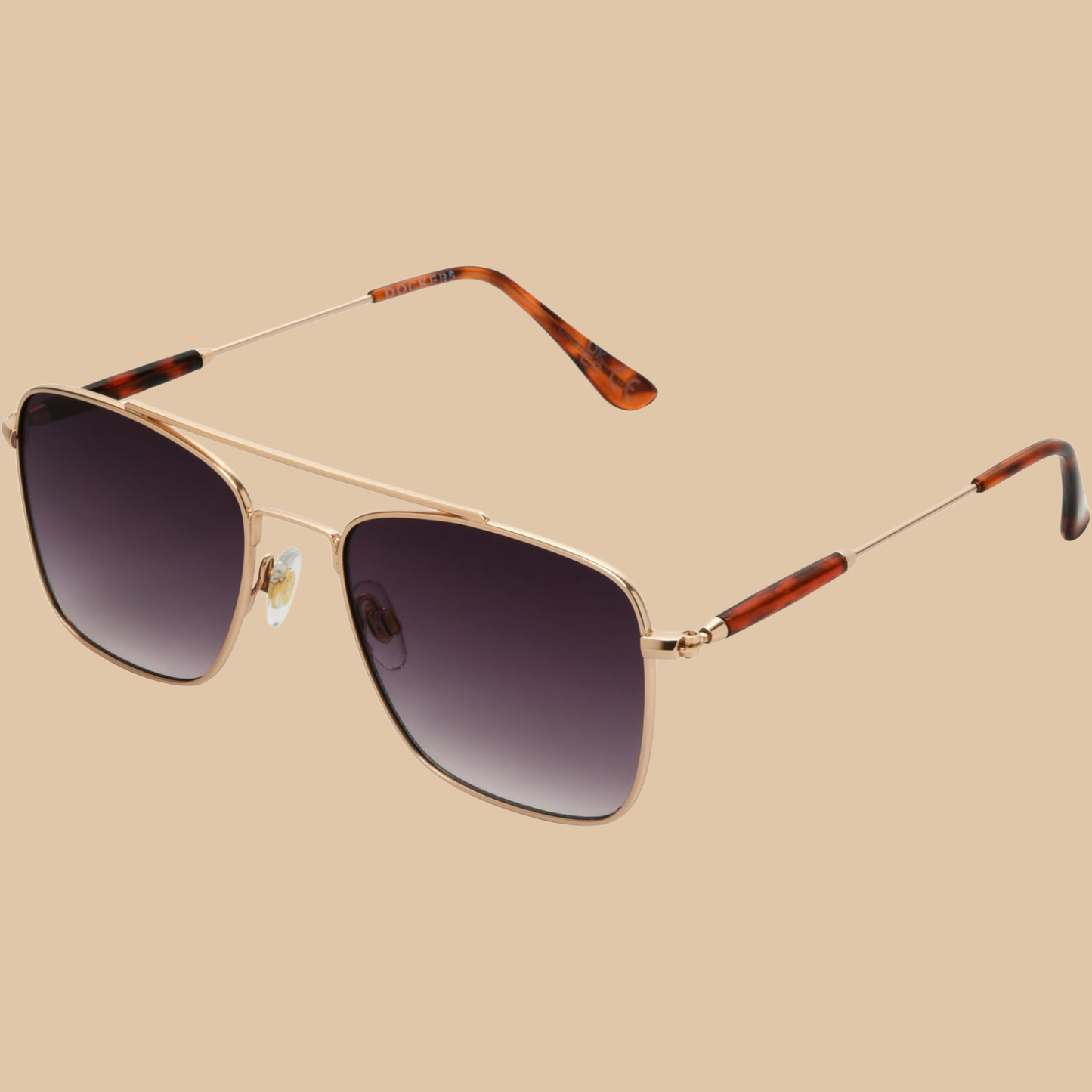 DOCKERS Men’s Marius Navigator Sunglasses – Gold 54mm