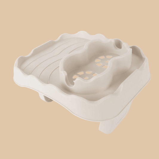 Hot Tub Side Table Adjustable Beige - COLO