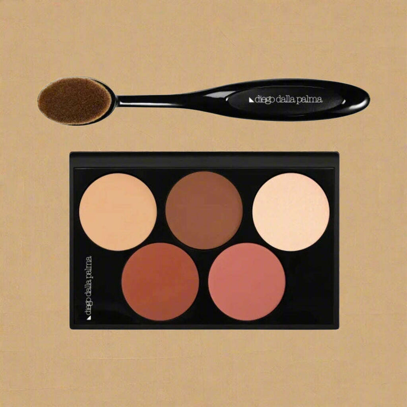Diego Dalla Palma HIGHLIGHT BLUSH CONTOUR PALETTE - COLO