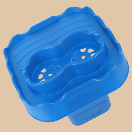 Hot Tub Side Table Adjustable Blue - COLO