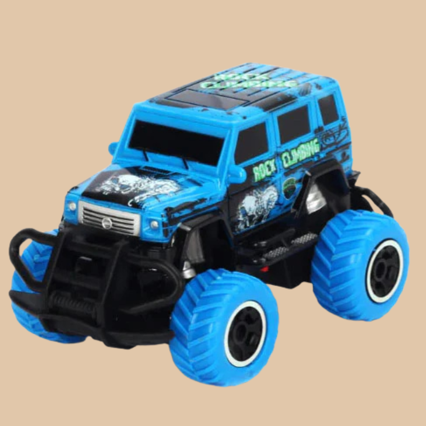 HST RC MINI MONSTER TRUCK ROCK CLIMBING, Remote Control Race Car COLOR BLUE AND BLACK