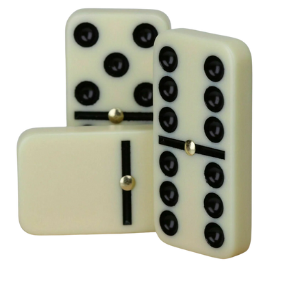 Wooden Domino Board Games Travel 28pcs/Set Funny Table Game Domino Toys small