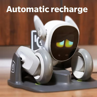 Loona Robot Pet Dog ChatGPT-4o Smart AI-Powered Companion Voice & Gesture Control, Real-Time Interaction Robotics Toys for Kids, Home Monitoring