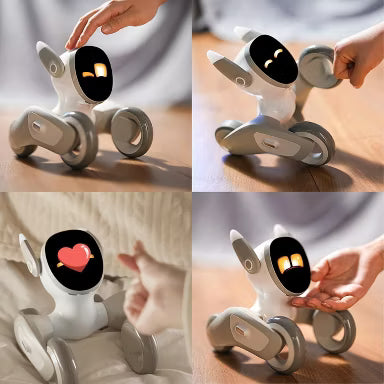 Loona Robot Pet Dog ChatGPT-4o Smart AI-Powered Companion Voice & Gesture Control, Real-Time Interaction Robotics Toys for Kids, Home Monitoring