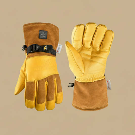 Wells Lamont Men’s Winter Work Gloves – Brown/Tan & Black