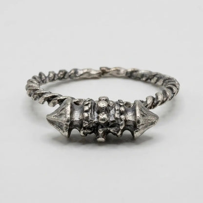 STAINLESS STEEL ANTIQUE FASHION RING