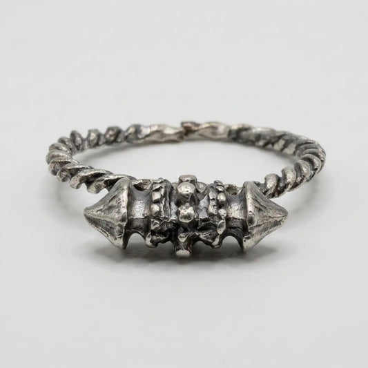 STAINLESS STEEL ANTIQUE FASHION RING