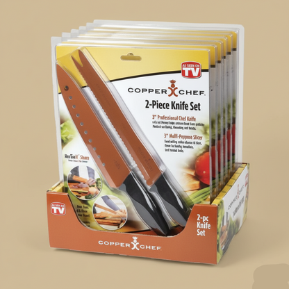 Copper Chef 2-Piece Knife Set – Precision Blades