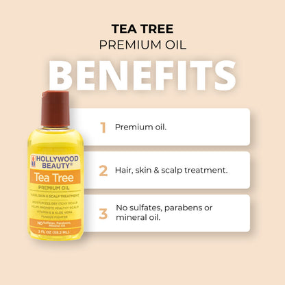 HOLLYWOOD BEAUTY TEA TREE PREMIUM OIL