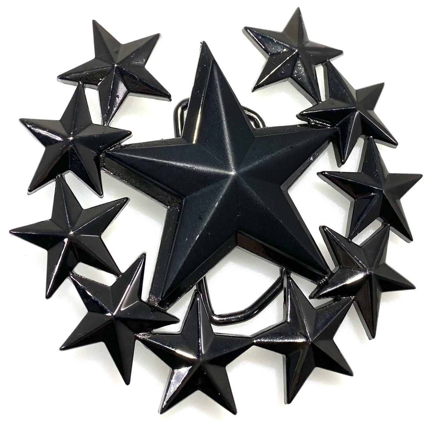 Black Star Circle Buckle