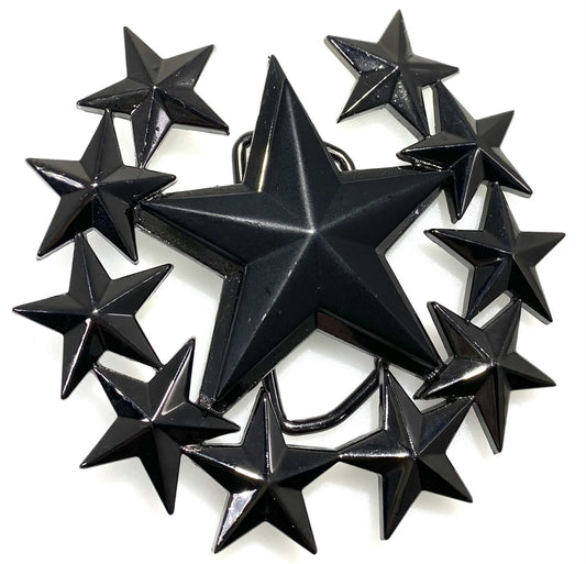 Black Star Circle Buckle