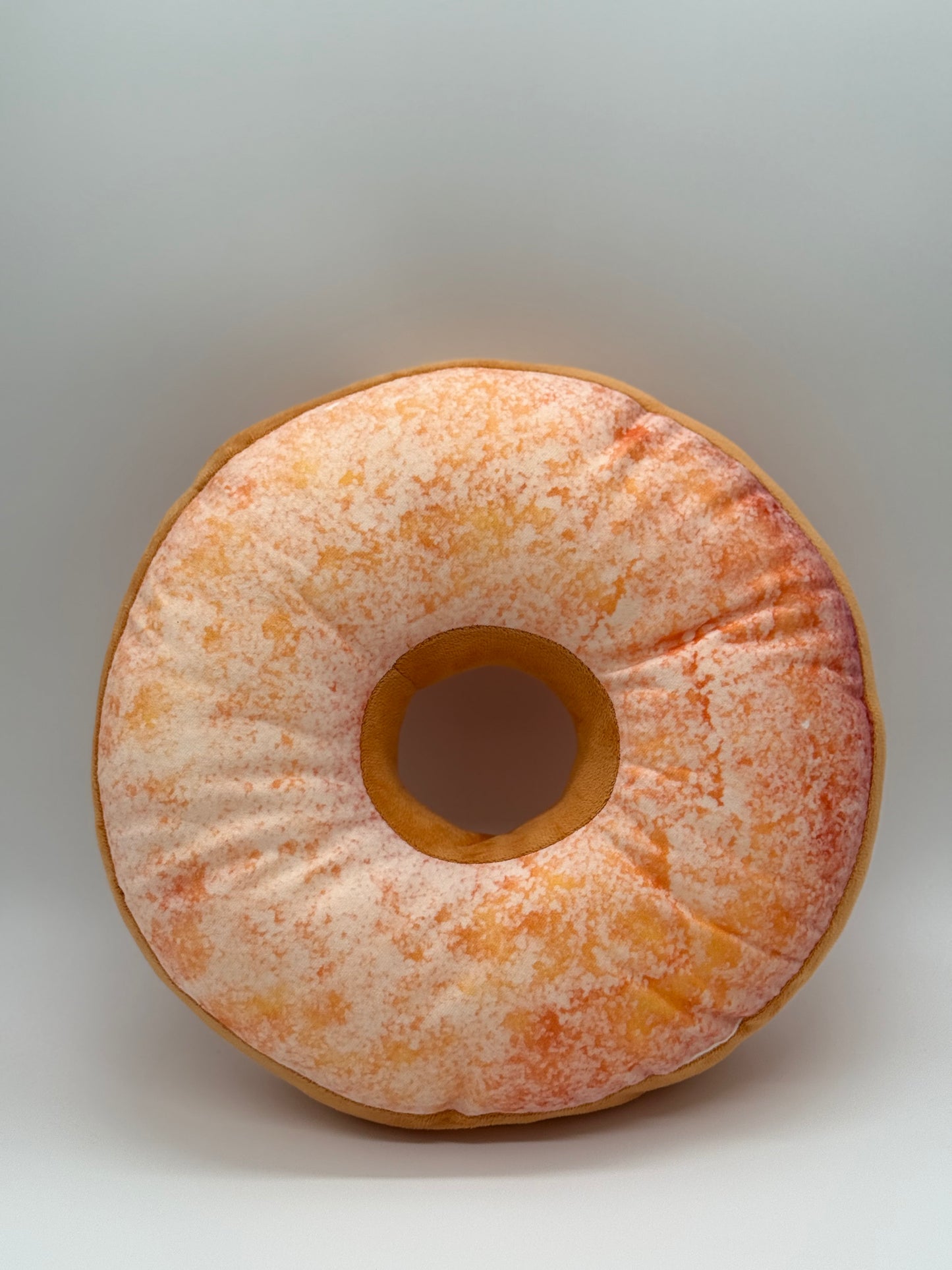 DONUT'S ORANGE Pillow for Sitting Round Throw 15x4