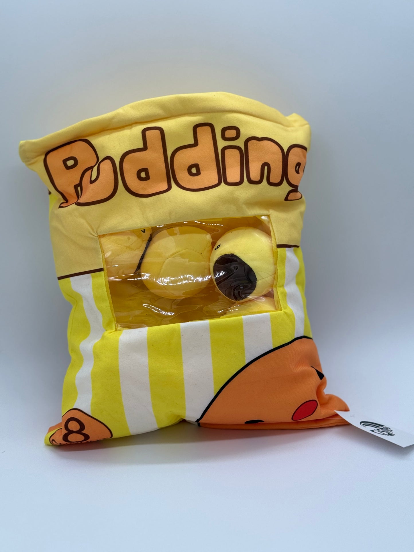 Zippered DUCK Plush Pillow Gift Throw Pillow with 8 Little Duck Dolls 14 x 18 Inches