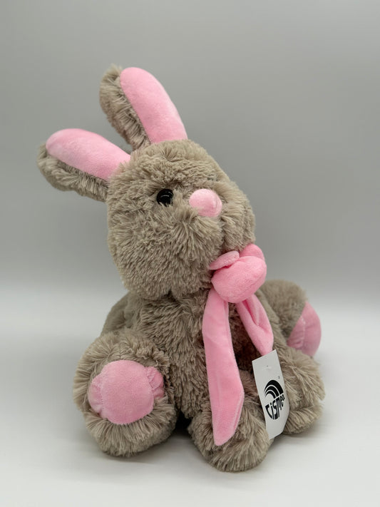 X-Large Adorable Bunny Rabbit with Bow Tie – Soft Plush 17–20"