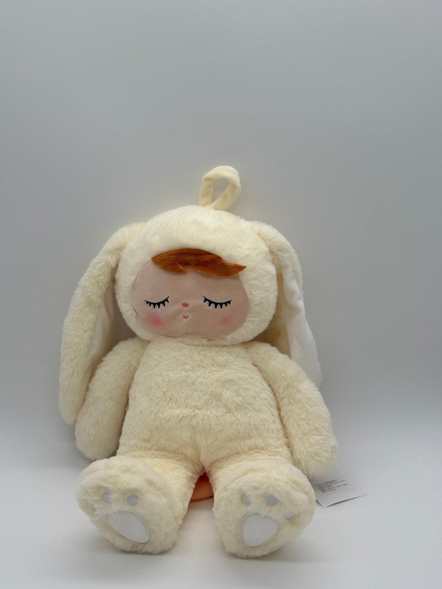 Large Adorable Bunny Rabbit with Bow Tie – Soft Plush 14–17"