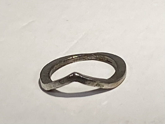 STAINLESS STEEL PLAIN V BAND RING