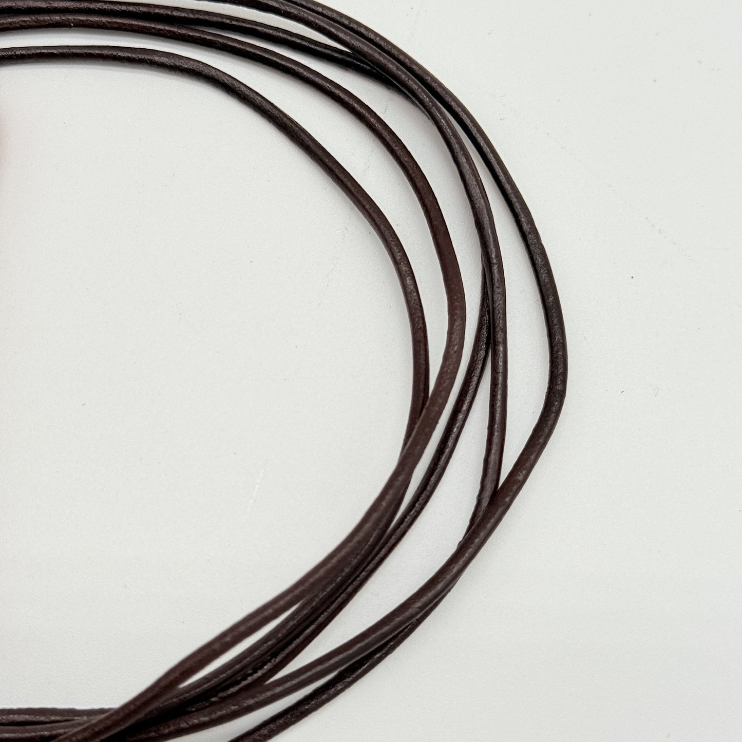 Leather Cord Necklace Set of 6 Pieces