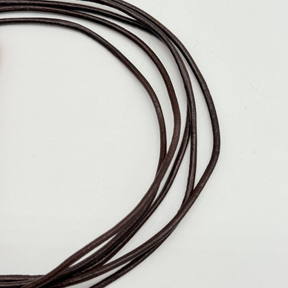 Leather Cord Necklace Set of 6 Pieces