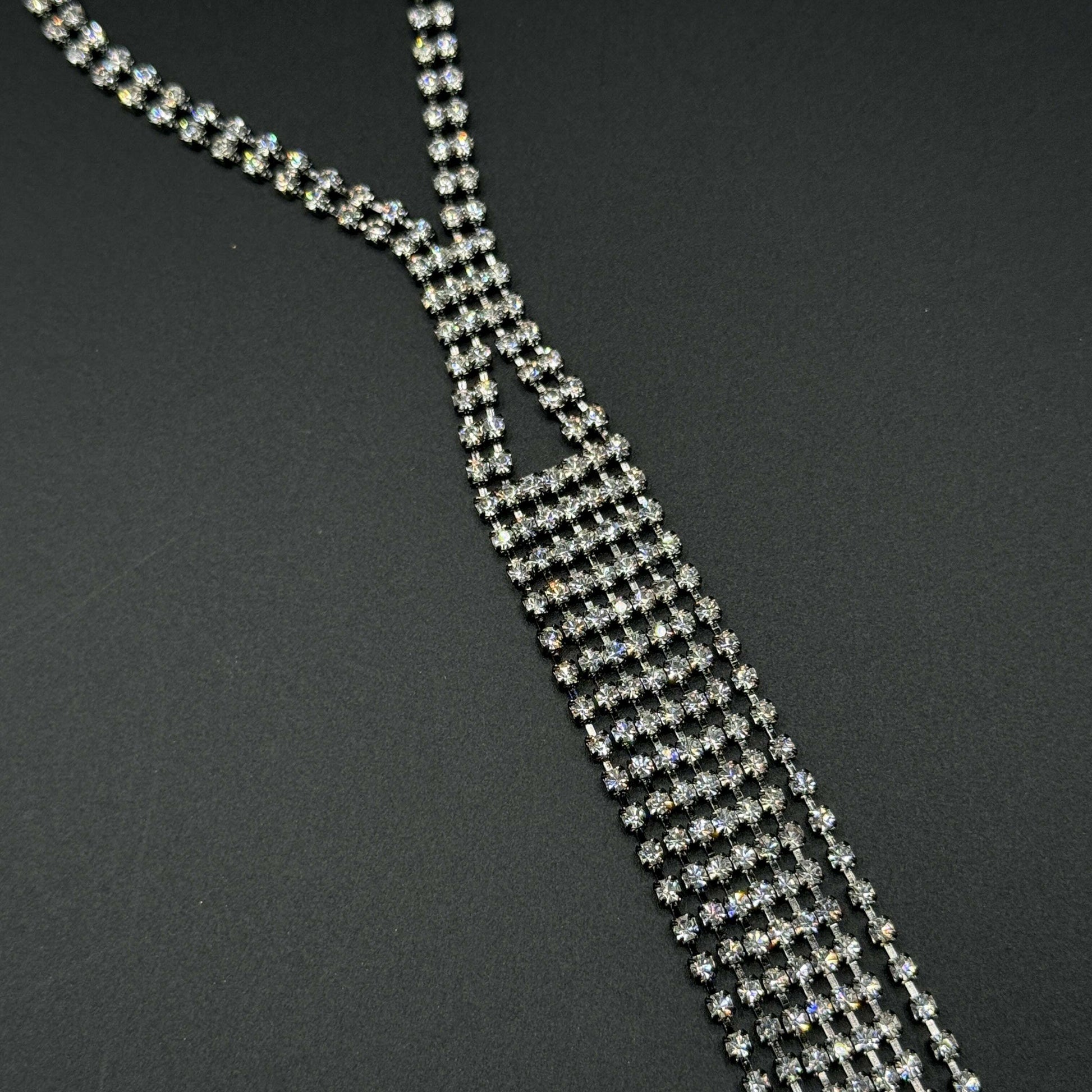 Crystal Tie-Style Lariat Necklace - COLO