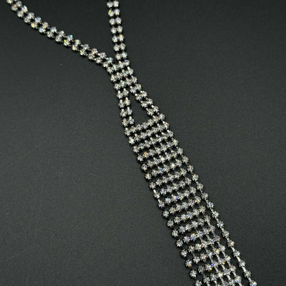 Crystal Tie-Style Lariat Necklace - COLO