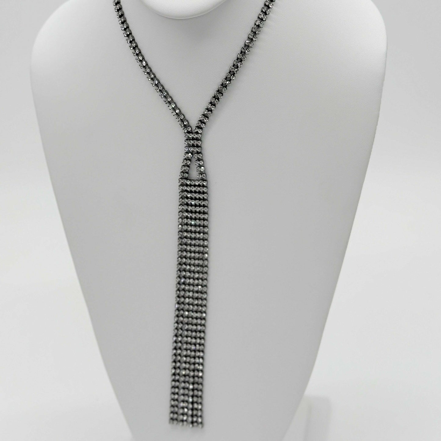 Crystal Tie-Style Lariat Necklace - COLO