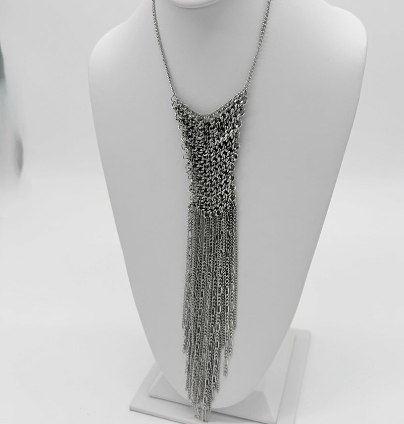 Double-Strand Resin Necklace – Seafoam & Brown - COLO
