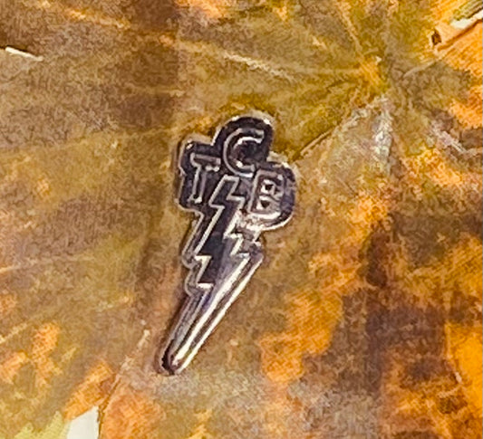 Elvis Presley TCB (Taking Care of Business) Lightning Bolt Stainless Steel Tie Tac