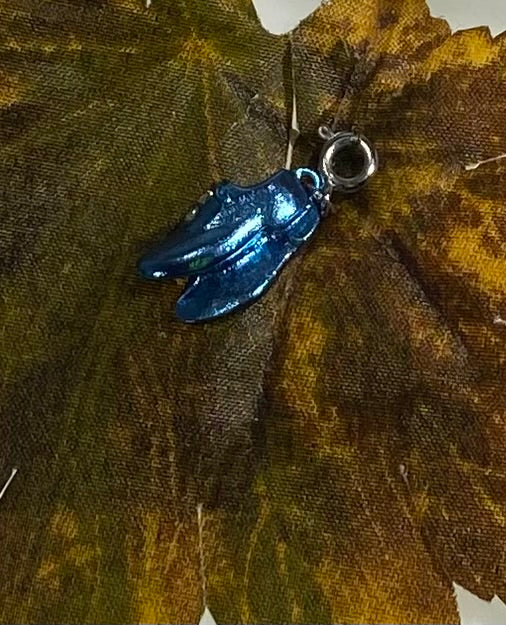 Elvis Presley "Blue Suede Shoes" Stainless Steel Clip-On Charm