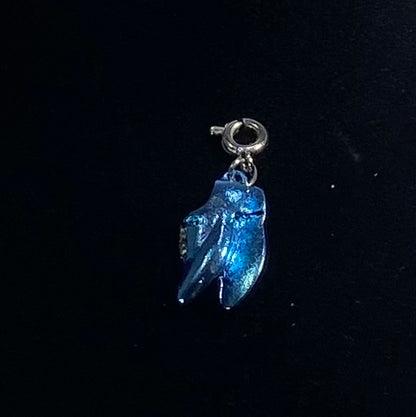 Elvis Presley "Blue Suede Shoes" Stainless Steel Clip-On Charm