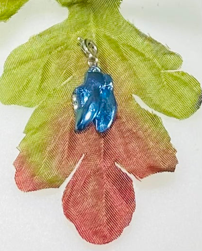 Elvis Presley "Blue Suede Shoes" Stainless Steel Clip-On Charm