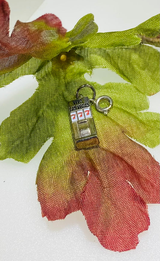 Elvis Presley "Viva Las Vegas" Slot Machine Clip-On Charm